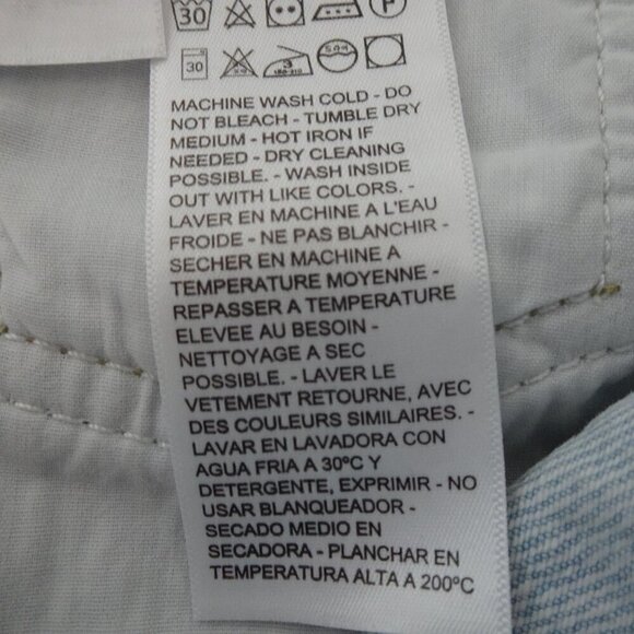 Levi's Relaxed Low Pro Jeans Women's Size 32 Blue Denim Distressed - Picture 11 of 11